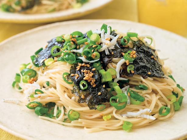 韓国のりとしらすのあえそうめん レシピ考案／池田美希　撮影／豊田朋子
