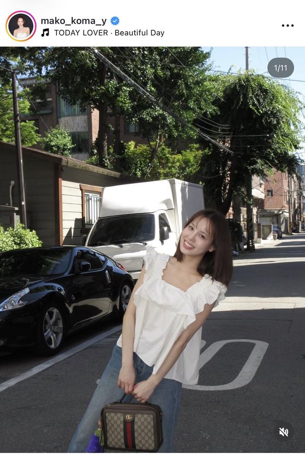 【写真】NiziU・MAKO、“9年ぶり”の前髪ありスタイルがかわいすぎる…