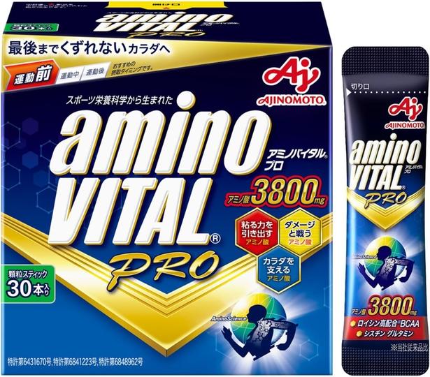 アミノバイタル BCAA EAA アミノ酸 3800mg プロ30本入箱 グレープフルーツ味 顆粒