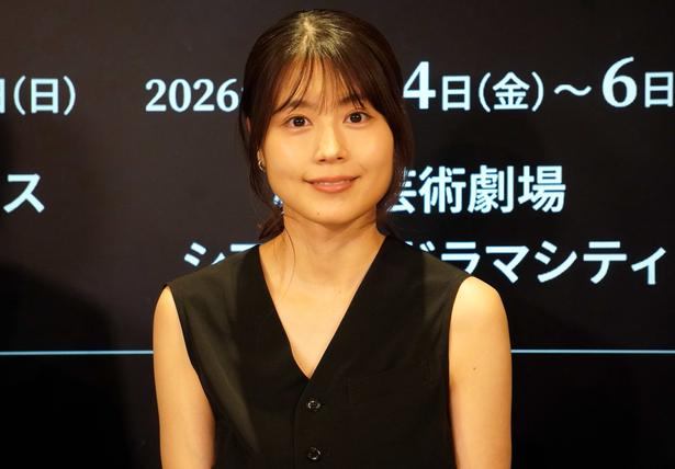 製作発表に登場した有村架純