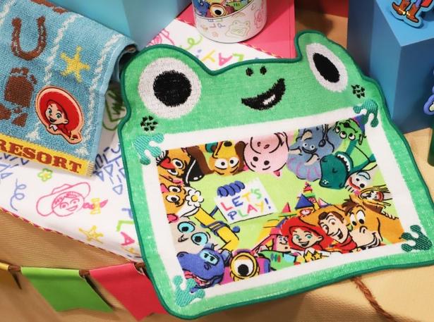 3枚入りの「ミニタオルセット」には、リリーパッドのデザインも