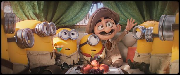 ハリウッドの映画監督マックスに気に入られるミニオンズ