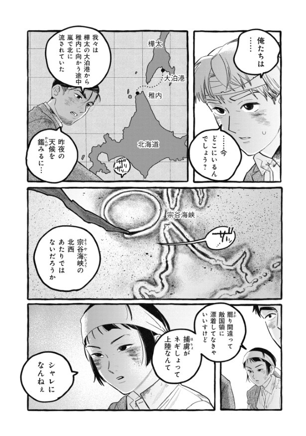 漂着した島は、敵国の領土なのか否か？
