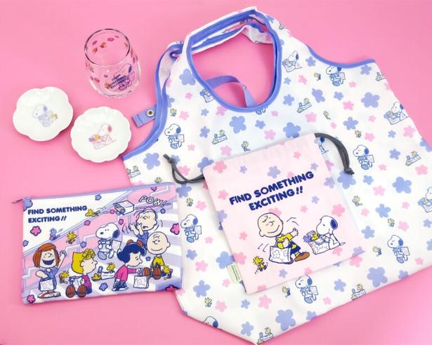 エコバッグや巾着、涼しげなグラス、お花の形の豆皿まで。毎日の暮らしが楽しくなる紙袋モチーフのアイテムたち