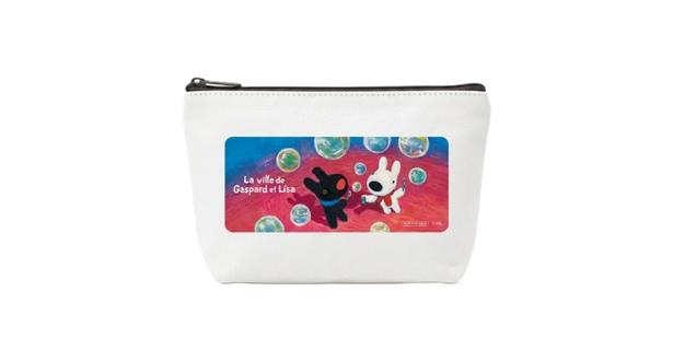 イベントキービジュアルをデザインした限定ノベルティ「オリジナルポーチ」