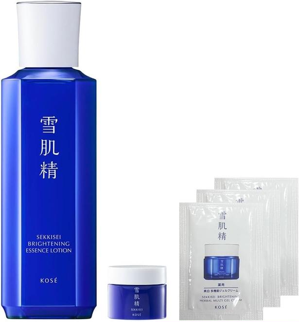 【医薬部外品】 薬用雪肌精 ブライトニング エッセンス ローション 本体 200mL おまけ付き 限定キット Amazonより