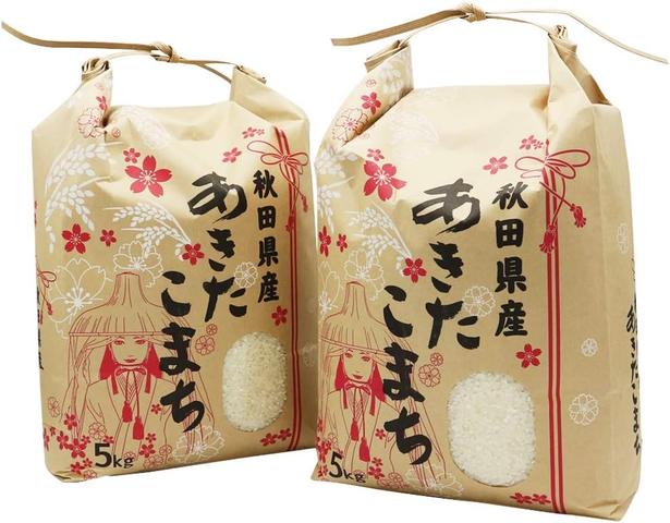 新米予約 令和8年産 【家計お助け米】米 10kg 令和8年産 秋田県産 あきたこまち 厳選米 単一原料米100% 白米 (5kg×2袋) Amazonより