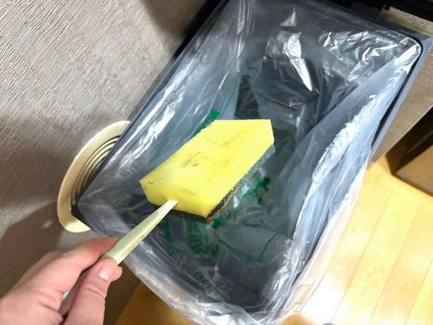 使い終わったら衛生面を保つため、すぐに捨ててくださいね 撮影／さやか