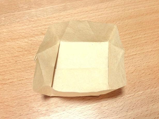 簡易ボックスの完成！（▶使い方は？） 撮影／こぽり