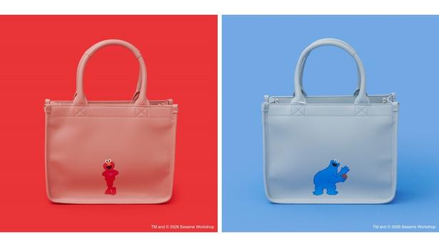 トートバッグの裏面にはキャラクターアートがプリントされ、両面使える2WAY仕様に