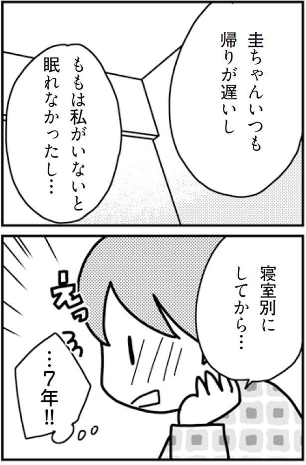 寝室別にしてから...７年
