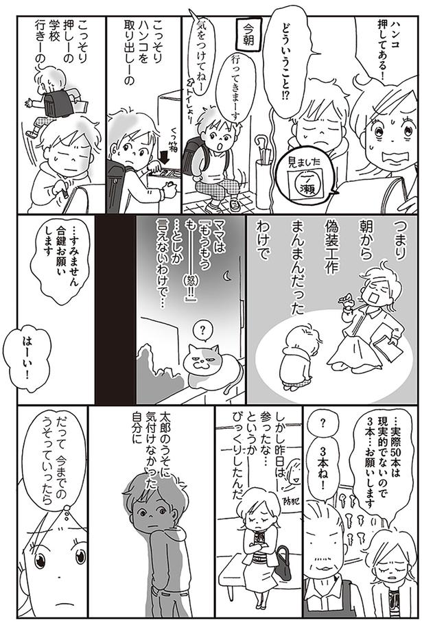 つまり朝から偽装工作まんまんだったわけで （C）おぐら なおみ／KADOKAWA