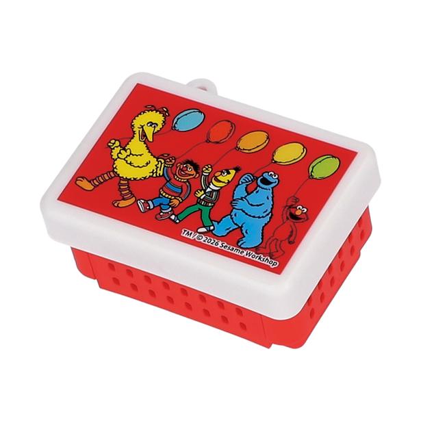 セサミストリート」のランチBOXがミニチュアキーホルダーに