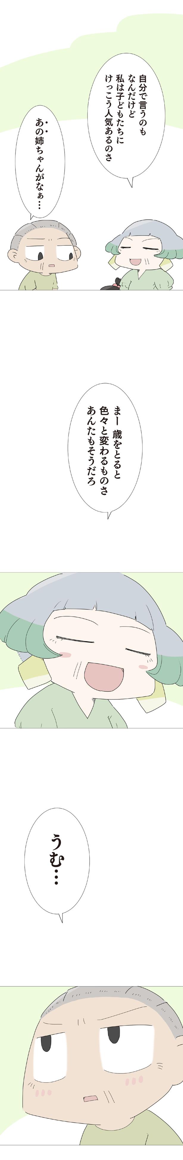 あの姉ちゃんがなぁ… （C）大島由果／KADOKAWA