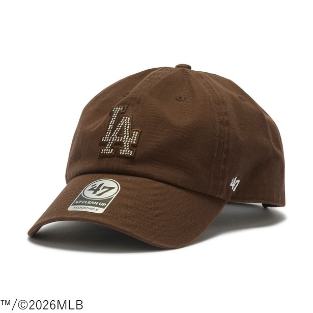 47」のMLB球団ロゴ×“ラインストーン”の新作キャップが登場！8月5日から