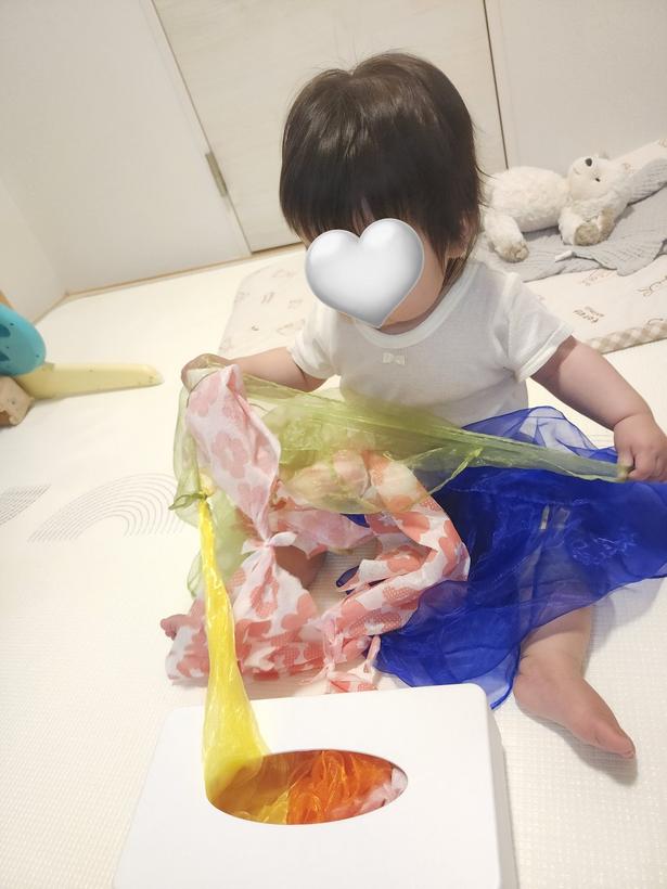 好奇心をくすぐるステキなアイデアですね♪▶本物のティッシュと並べるとやっぱり…？（⇒次へ） まる〇@mmsskk36さんのXより