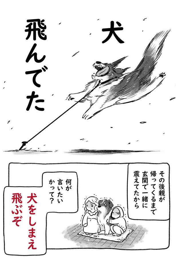 「犬をしまえ、飛ぶぞ」3 ヨシモフ郎(Twitter：@yosimofurou　Instagram：@mofumofufufufufu)