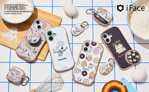 「PEANUTS」新デザインのモバイルアクセサリーがiFaceから登場