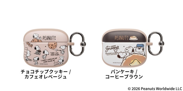 PEANUTS／ピーナッツ iFace First Class Cafe AirPodsケース