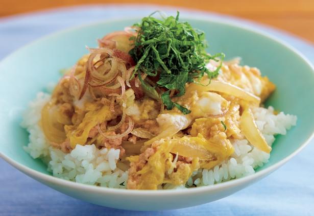 夏の親子丼 レシピ考案/ Mizuki 撮影/木村 拓