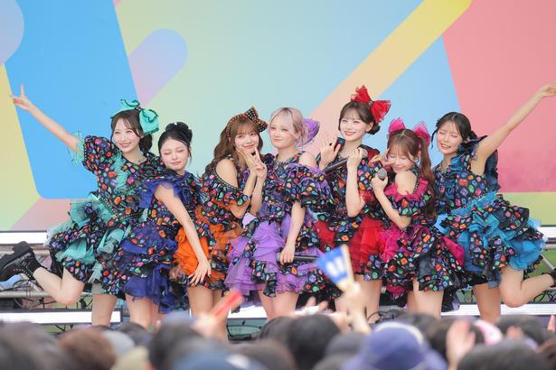 CANDY TUNEが2年連続でHOT STAGEに登場 村川緋杏「倍の倍に盛り上がれ