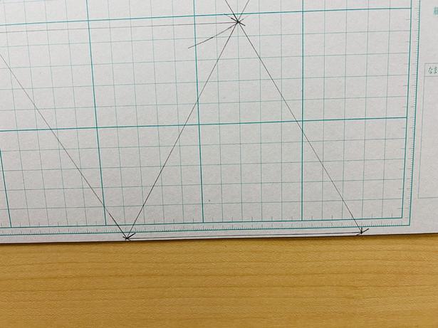 一番下もはみ出る