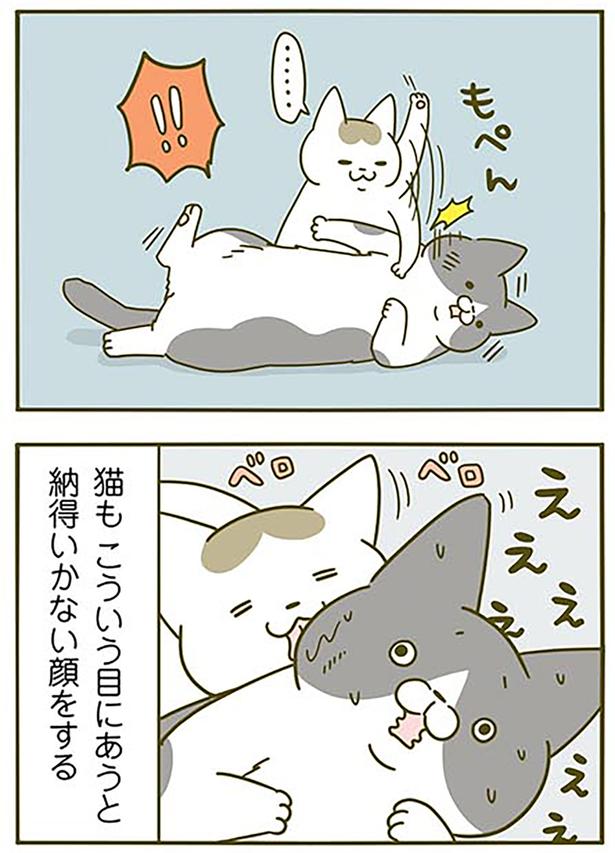 納得いかない顔 （C）卵山玉子／KADOKAWA