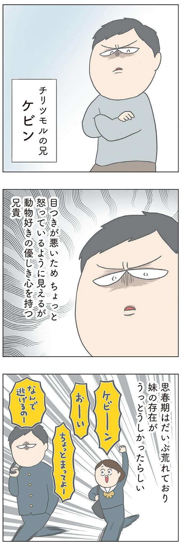 なんで逃げるのー （C）チリツモル／KADOKAWA