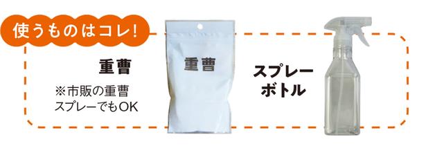 しつこい足跡汚れに 撮影／保田悟史