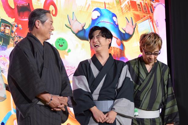 【写真を見る】松平健より“甘えん坊将軍”と命名され、「光栄です」と返す千葉雄大