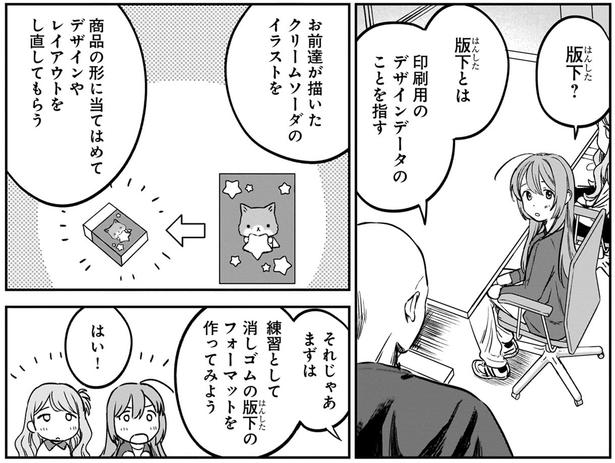 版下とは （C）犬島ななこ／KADOKAWA 