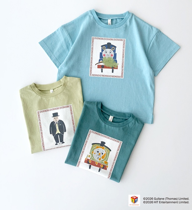 「【きかんしゃトーマス】プリントTシャツ」(2750円)