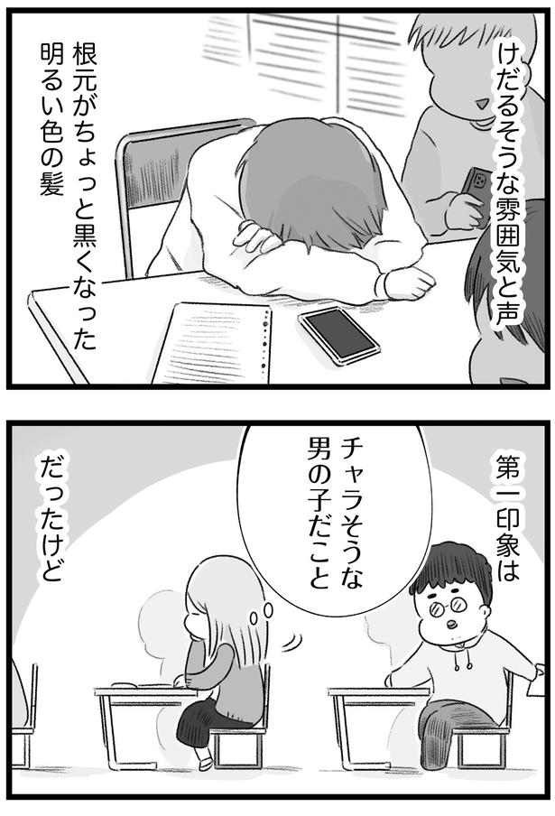 チャラそうな男の子だこと （C）もつお／KADOKAWA