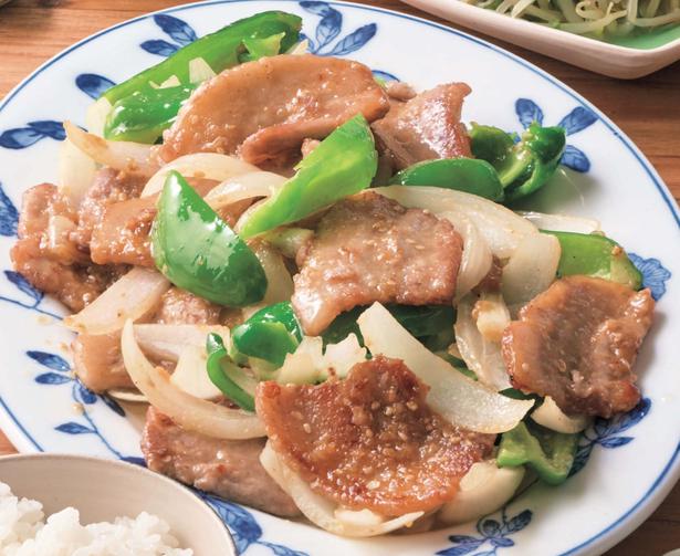 にんにくをきかせたみそ味にご飯が進む「豚肉とピーマンのみそ炒め」 レシピ考案/上島亜紀　撮影/難波雄史
