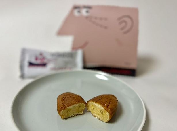 しっとりとした生地と、刻んだ栗の食感がポイント