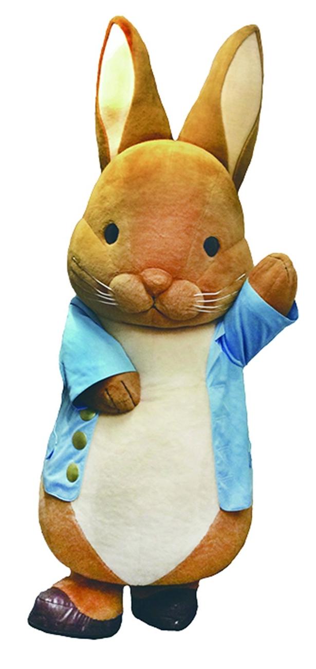 会期中の土日4日間はピーターラビット™が遊びにやってくる