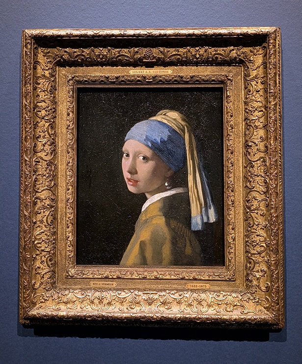 ヨハネス・フェルメール《真珠の耳飾りの少女》1665年頃油彩、カンヴァス44.5×39.0センチ