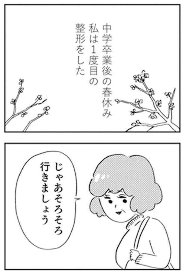 『親に整形させられた私が母になる エリカの場合』1 (C)グラハム子/KADOKAWA