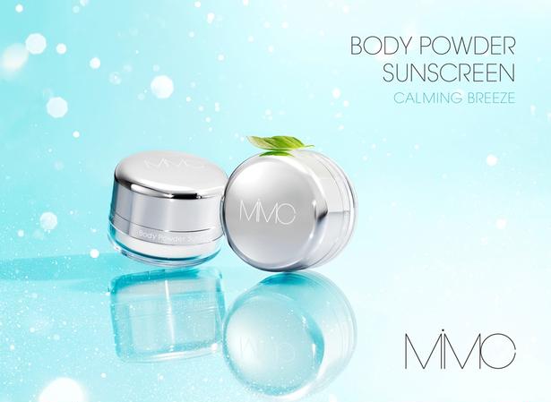 MiMC「ボディーパウダーサンスクリーン SPF50+ PA++++(カーミングブリーズ)」(8.5グラム、5500円)
