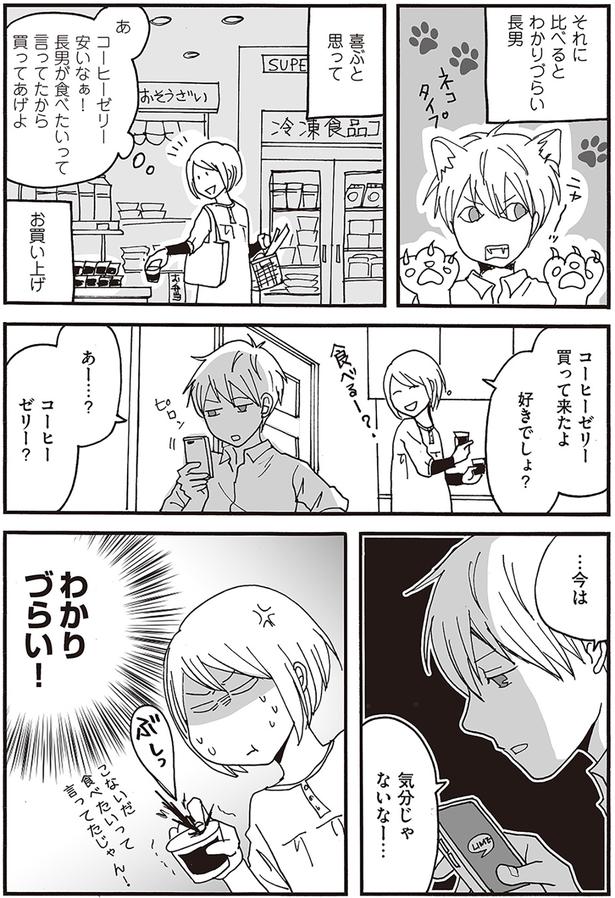 わかりづらい長男 （C）月野まる／KADOKAWA