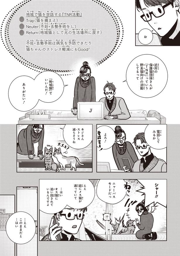 ストレス減らそうね (C)叶輝、朝待夜駆／KADOKAWA