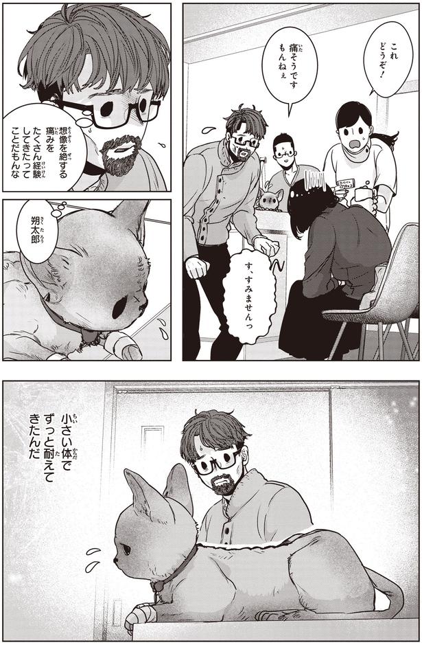痛そうですもんねぇ (C)叶輝、朝待夜駆／KADOKAWA