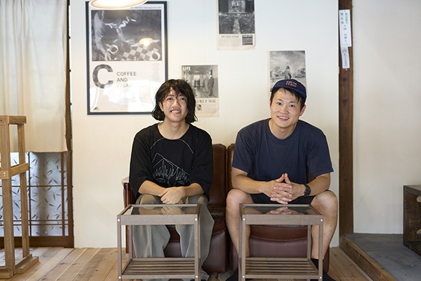 店主の中島さん、ヘッドバリスタの小林さん