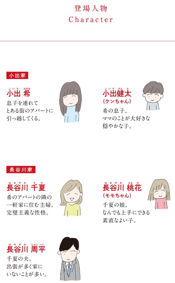 登場人物 （C）野原広子／KADOKAWA