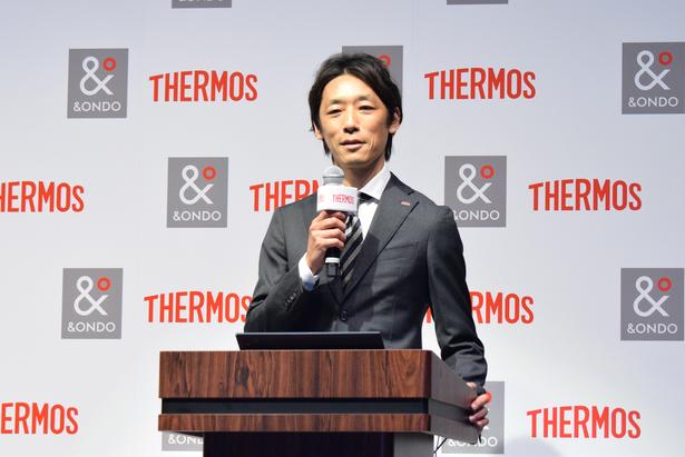 サーモス マーケティング部・商品戦略室室長の樋田望さん