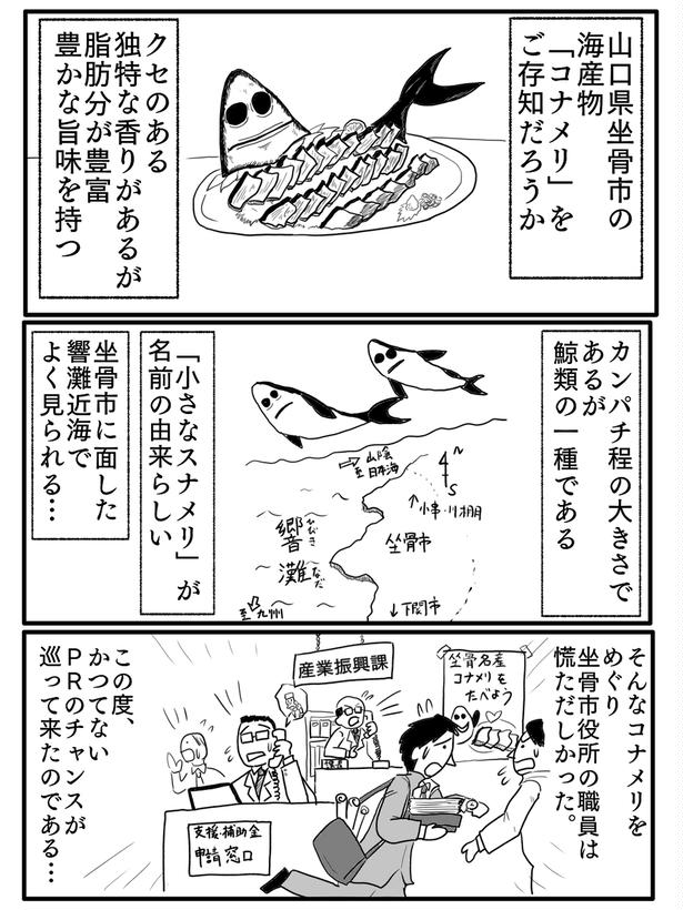 「コナメリ」1-2 画像提供：色白ゆうじろうさん