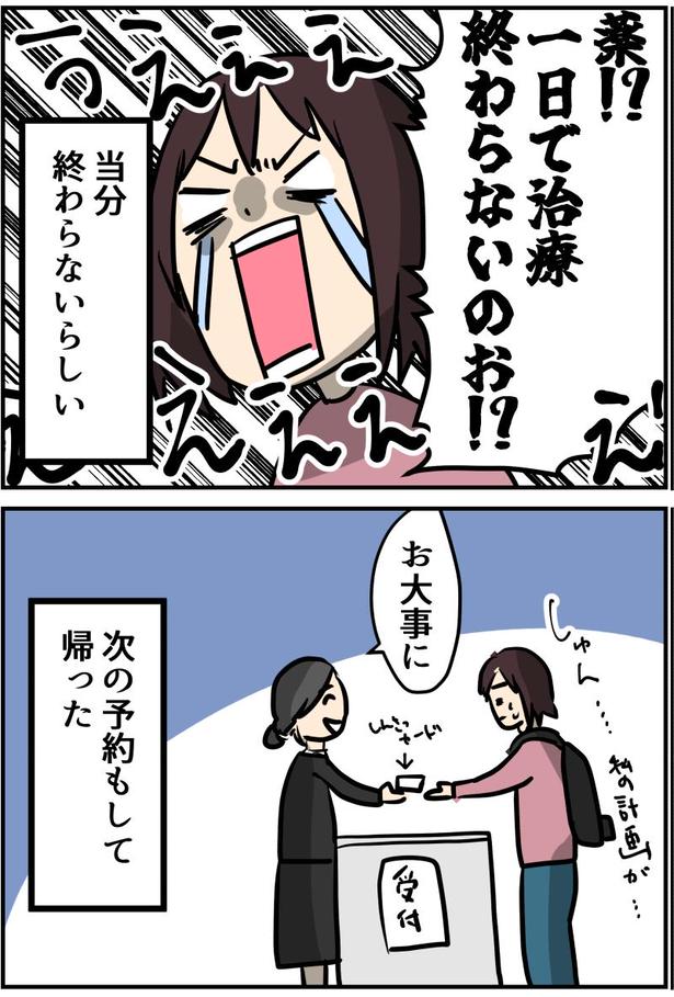歯の治療はなかなか終わらない…6-2