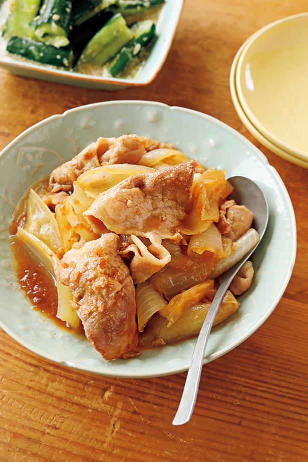 豚肉と玉ねぎの甘辛煮 レシピ作成・調理/上島亜紀 撮影/高杉純