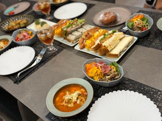 豪華なサンドイッチパーティー!▶︎低温調理器も使いこなします(⇒次へ) ちあき(@chiitaketakechi)さんのXより