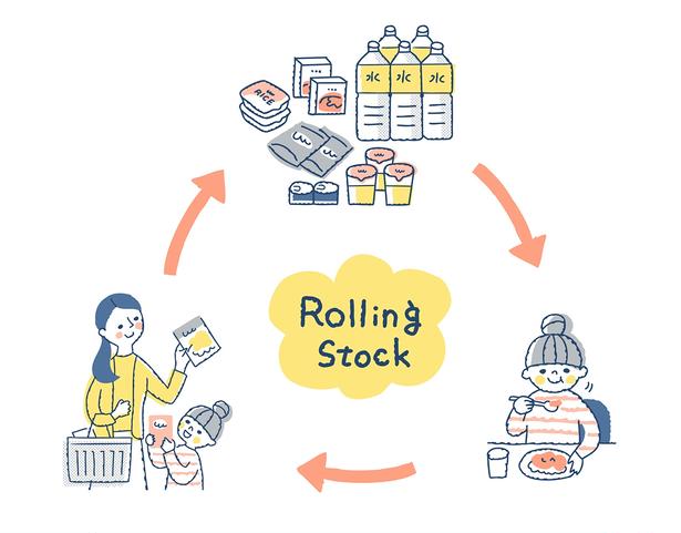 食べ慣れている食品のローリングストックがおすすめ （C）にしやひさ／PIXTA